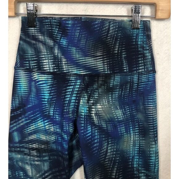 Lululemon Wunder Train High-Rise Tight 25" Foil Shapeshifter Flux Blue Women's 4 - Picture 5 of 8